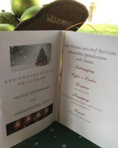 Weihnachten in der Seniorenresidenz Felkebad